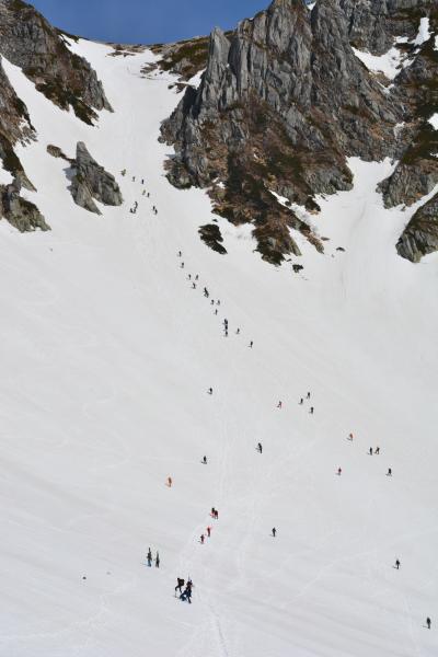 残雪期の木曽駒ヶ岳日帰り登山