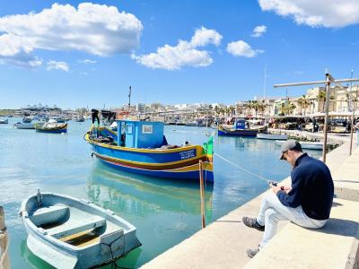 Easter休暇 子連れMalta旅行vol.4 Marsaxlokk編