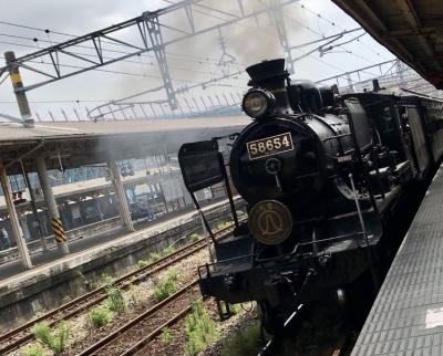 鳥栖駅でSL人吉に遭遇！