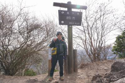 今日のトレーニングは、秩父の伊豆ヶ岳（851m）