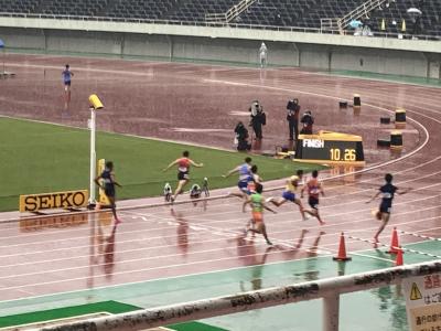 オリンピアンの走りを観に行こう！織田幹雄国際陸上大会