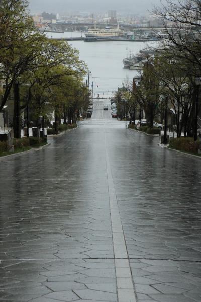 JALで函館　雨の五稜郭・赤レンガ倉庫など