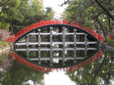 大阪　仁徳天皇陵・住吉大社・四天王寺・大阪城