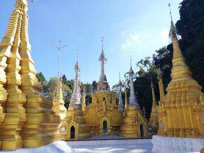 【ミャンマー】鍾乳洞の中に8000体以上の仏像が安置されているシュエウーミン洞窟寺院