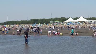 葛西臨海公園（葛西海浜公園）で海遊び楽しめました