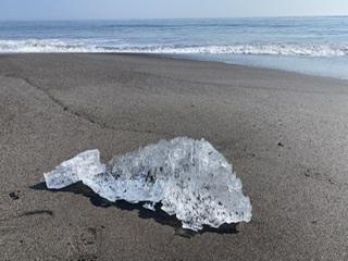 流氷とジュエリーアイス