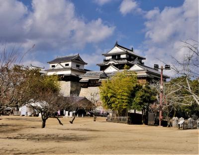 【国内372】2022.12松山・宇和島・城川・卯之町旅行1-REF松山市駅byベッセルホテルズ，松山城へ