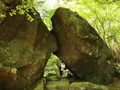 新調したトレッキングシューズの試し履きで筑波山へ