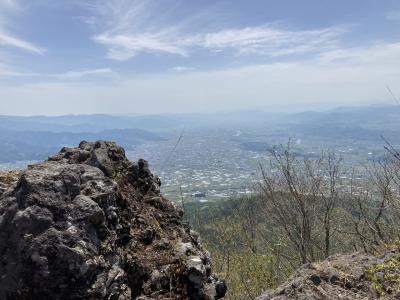 今年最初の登山は信州百名山の高社山へ