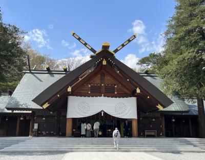 ⑥マダムのJAL旅イン札幌　2日目の２　ホテル～大通り公園～地下鉄東西線円山公園～北海道神宮