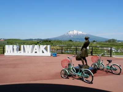 津軽・弘前　第二弾！ＪＡＬスマイルキャンペーンで飛ぶ リンゴの花咲く公園と市街をぶらぶら歩き旅ー３