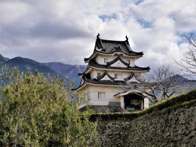 2022.12松山・宇和島・城川・卯之町旅行3-伊方きらら館，時間がなくUターン，宇和島城，サンドでの昼食