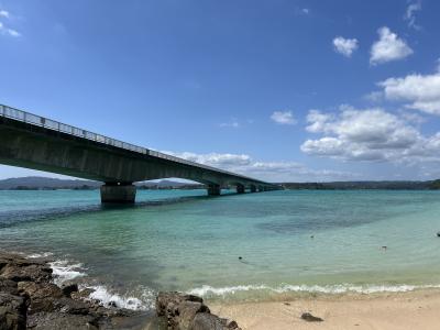 ＡＮＡタイムセールを使って、またまた沖縄。１泊２日で、美ら海と古宇利島メイン（２）古宇利島と今帰仁城