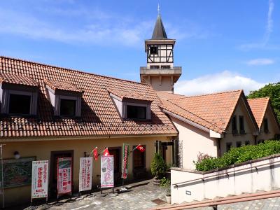 23年G.Wツーリング　甲府　新府城跡からハイジの村へ行きました。