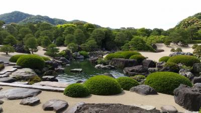 足立美術館に唐犬図を訪ねる旅