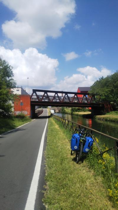 自転車旅行（ローマからパリ）４４日目　トルトナからミラノ