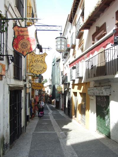 グラナダの街を散策 ポルトガル・スペイン2011