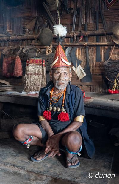 インド・ナガランド州アオリング祭り（収穫祭・首狩族）３