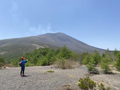 小浅間山ハイキング　山菜タラの芽摘み　千ヶ滝温泉