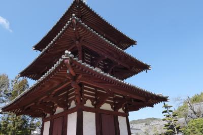 春のいざいざ奈良旅♪　Vol.183　斑鳩町：再建された三重塔「法輪寺」♪