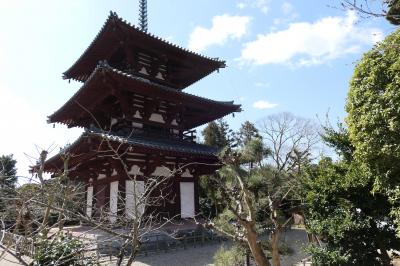 春のいざいざ奈良旅♪　Vol.184　斑鳩町：再建された三重塔「法輪寺」♪