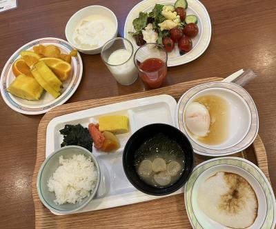 ⑨マダムの北海道の秘湯・名湯めぐり3日間　3日目の1　まほろば朝食ブッフェ