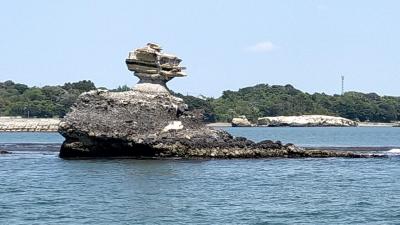 日本三景、松島を行く