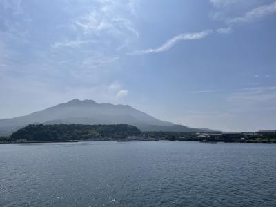 循環バスで行く桜島観光