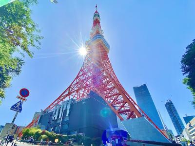 札幌の友人を東京案内！水上バスや東京タワーなど1泊2日の王道東京観光♪