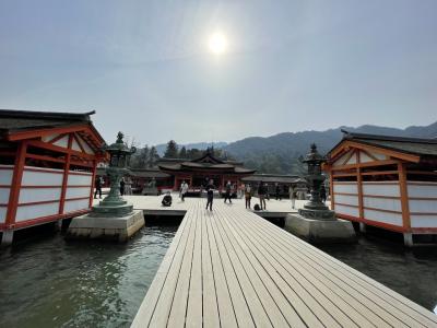 厳島神社と錦帯橋