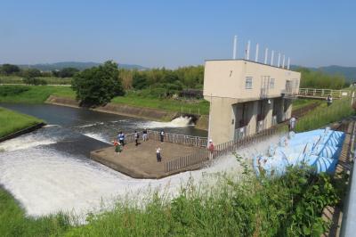 京田辺 神矢樋門救急排水ポンプ見学会(Kamiya Drainage Pump,Kyotanabe,Kyoto,Japan)