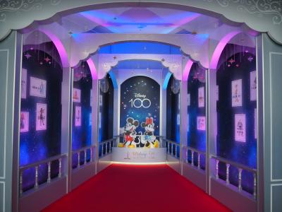 東京スカイツリー展望回廊などで開催されてるディズニー創立１００周年のイベントを見に出かけてきました