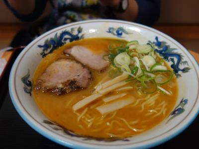 旭川といったら，旭川ラーメンです。おいしいラーメンをいただきました。