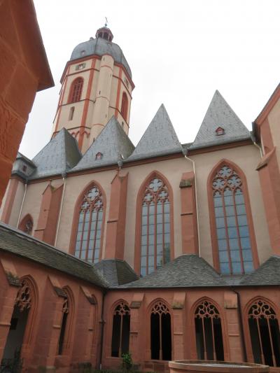 心の安らぎ旅行（2023年 ４年ぶりのドイツ♪ Mainz マインツ ザンクトシュテファン教会の回廊 Part21)