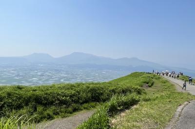 ⑥マダムの暮らすように旅する福岡＋熊本　6月　日帰りバスツアーで阿蘇の１　博多～大山～大観峰