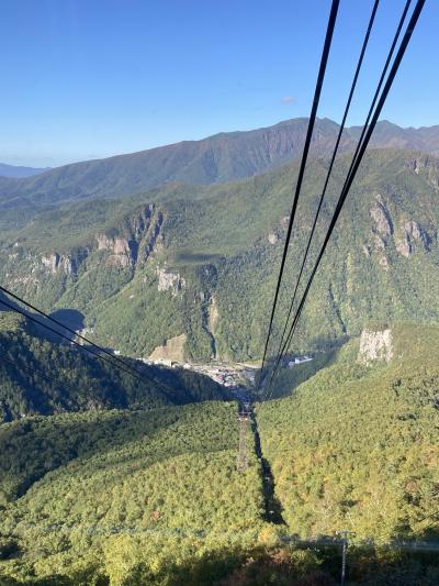 秋の道東4泊5日①　半年前、通りがかりに見た層雲峡へ再び