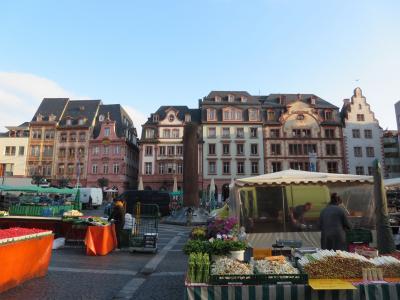 心の安らぎ旅行（2023年 ４年ぶりのドイツ♪ Mainz マインツ Marktplatz マルクト広場 Part25)