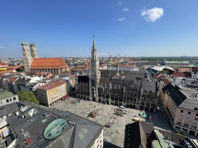 ドイツ 2023年　(3) ミュンヘン市内観光　個人旅行・一人旅