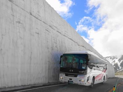 2023年6月立山黒部アルペンルート　その１～雪の大谷へ