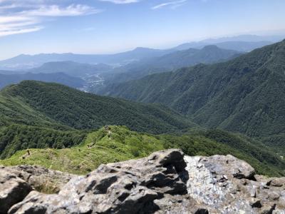 谷川岳でみどり満喫