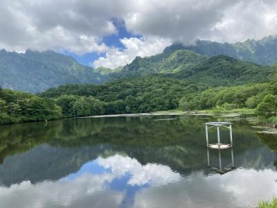 戸隠神社中社から小鳥ヶ池、鏡池を経由して奥社までハイキング