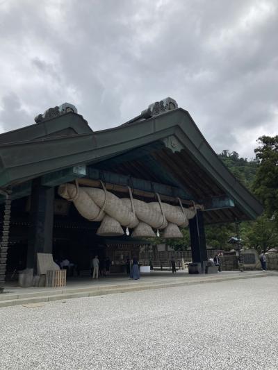 大しめ縄が見たくて出雲大社