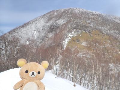 雪山第三弾　赤城山登ってくるクマ！