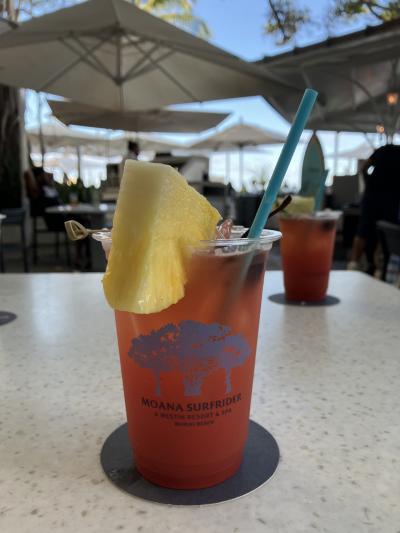 ハワイ旅行4泊6日*1日目*出国&モアナサーフライダー