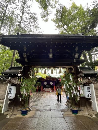 赤坂氷川神社に御朱印散歩