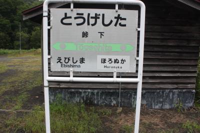 北海道旅行記２０２２年夏（８）峠下駅訪問と帰路編