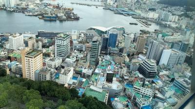 ジジババ六人　梅雨の釜山３泊４日　一日目