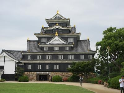 どうする？　瀬戸大橋を渡ったけれど、土讃線は不通･･･。四万十川には行けない。予定変更の四国の旅　Vol.1 　～岡山城～　2023　