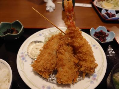 大原のアジフライと小田原駅周辺観光