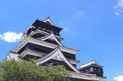 建物も景色も壮大だ　熊本の旅